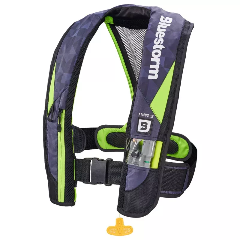 Bluestorm Atmos 40 Auto Type II Inflatable PFD – Hi-Vis