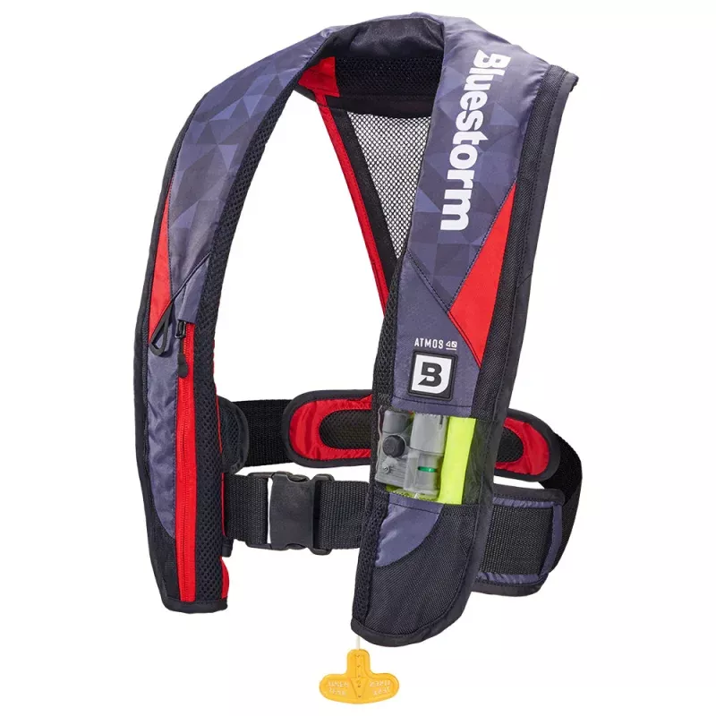 Bluestorm Atmos 40 Auto Type II Inflatable PFD – Red