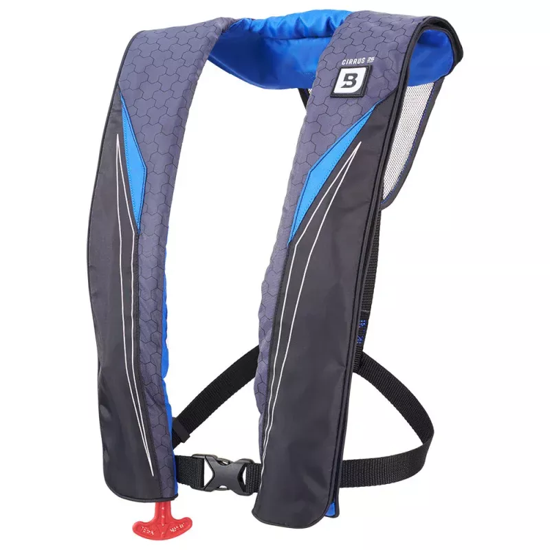 Bluestorm Cirrus 26 Auto/Manual Type V Inflatable PFD – Deep Blue