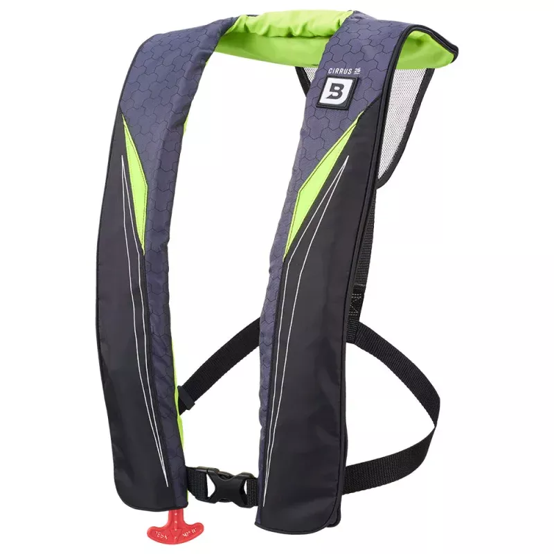Bluestorm Cirrus 26 Auto/Manual Type V Inflatable PFD – Hi-Vis