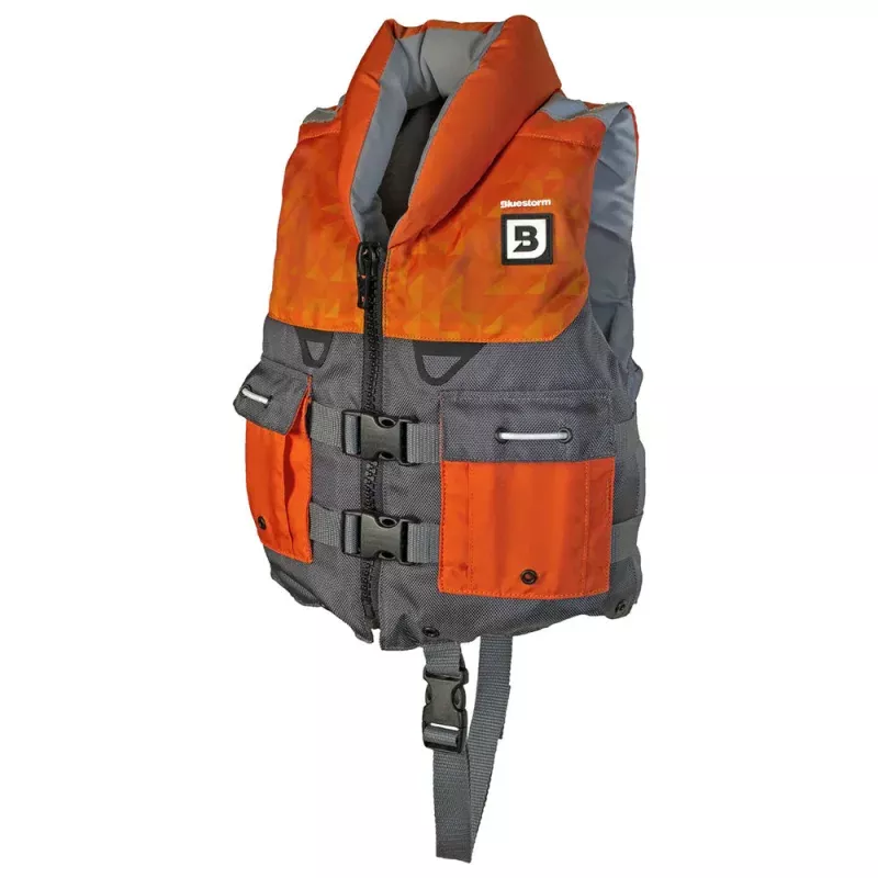 Bluestorm Classic Child Fishing Life Jacket – Optic Orange