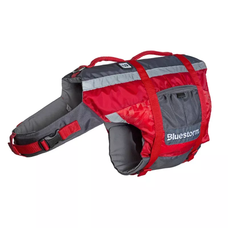 Bluestorm Dog Paddler Life Jacket – Nitro Red – XS
