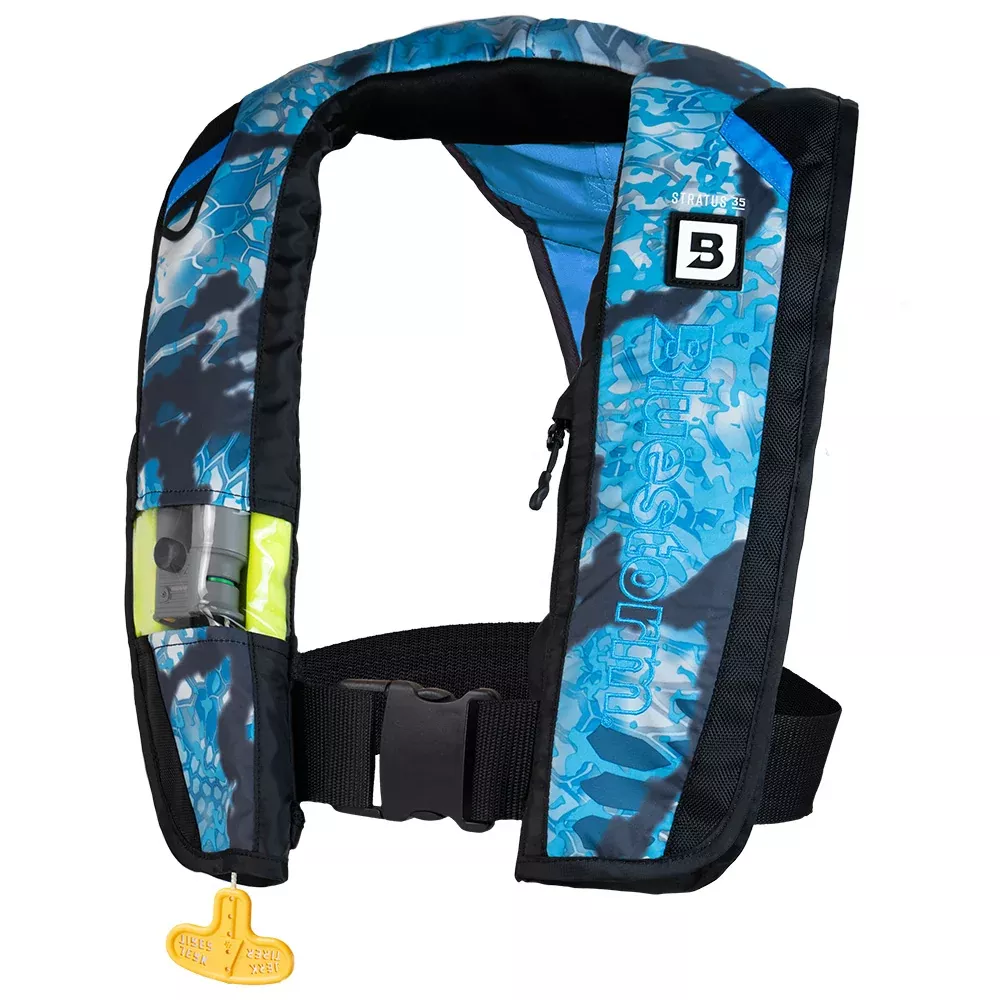 Bluestorm Kryptek Stratus 35 Auto Type II Inflatable PFD – Obscura Litus