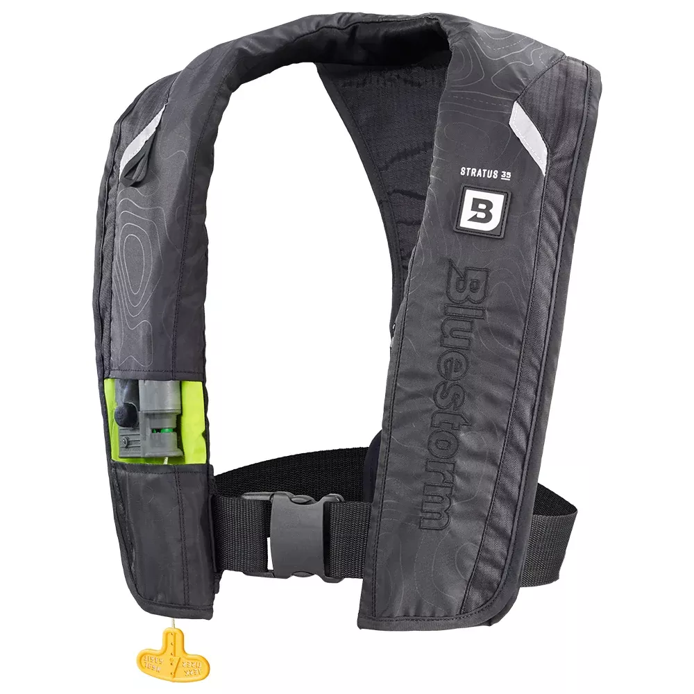 Bluestorm Stratus 35 Auto Type II Inflatable PFD – Apex Black