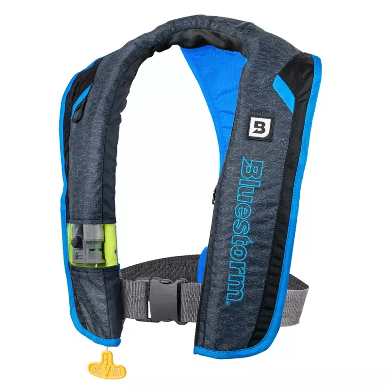 Bluestorm Stratus 35 Auto Type II Inflatable PFD – Coastal Blue