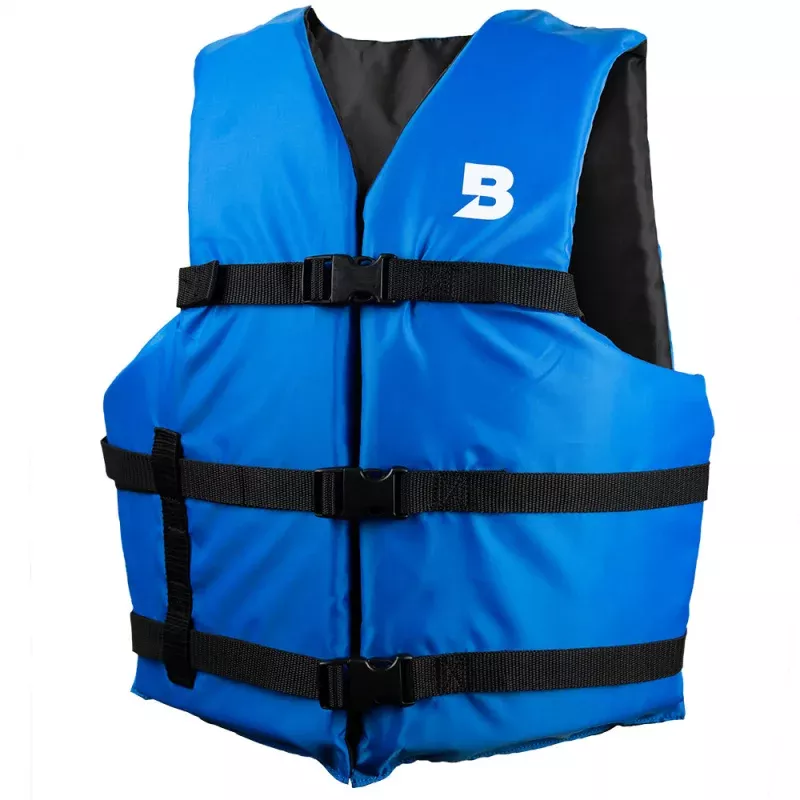 Bluestorm Type III General Boating Adult Universal Foam Life Jacket – Blue