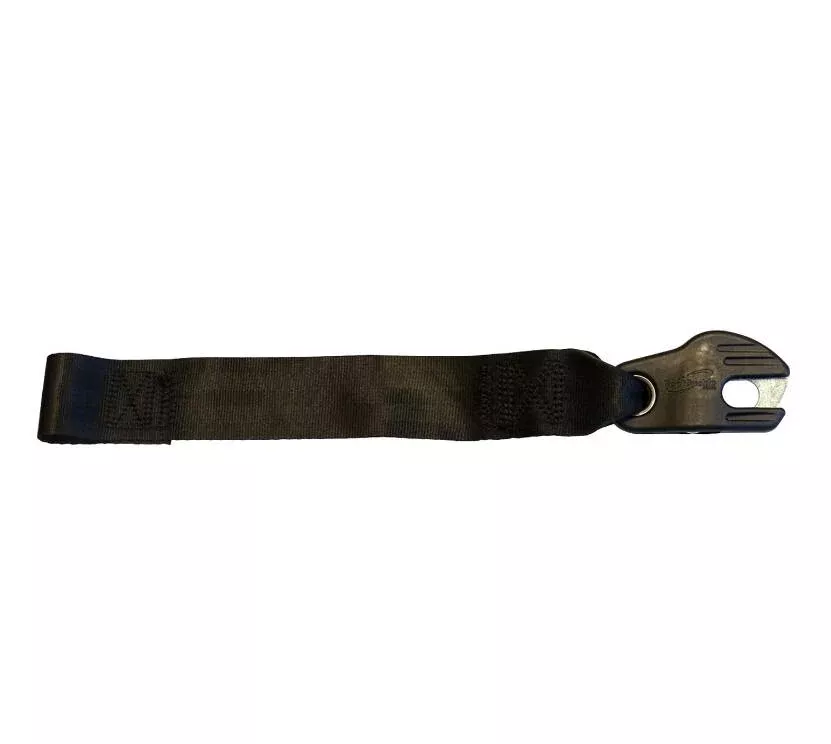 BoatBuckle 20' x 2" Black Winch Strap with Latch-Lok• F17741