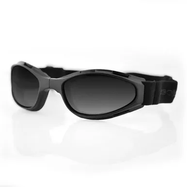 Bobster Crossfire Small Folding Goggles w/ Shatter Resistant Polycarbonate Lenses