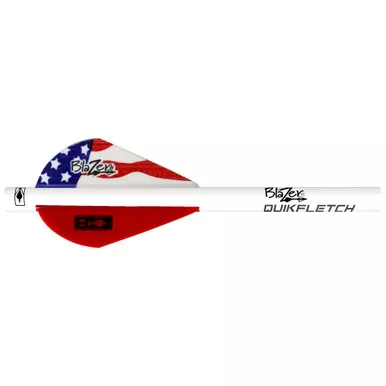 Bohning Blazer Quikfletch American Flag 6 Pk.