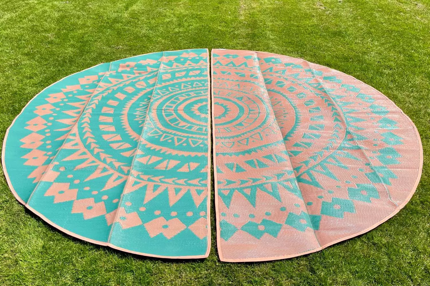 Boho Style Bell Tent Floor Matting Cover | 16′ (5M)