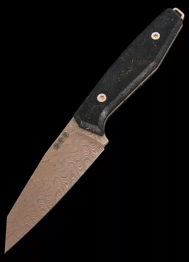 Boker AK1 Reverse Tanto Damast Fixed Blade