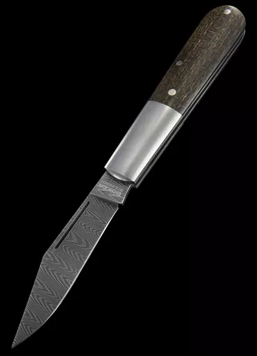 Boker Barlow M4 Sherman-Damast Folding Knife