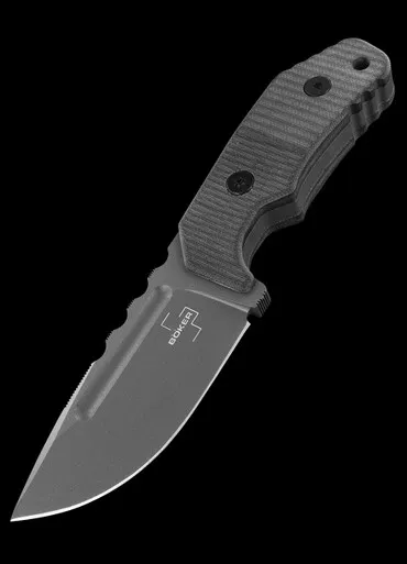 Boker Plus Little Dvalin Black Fixed Blade