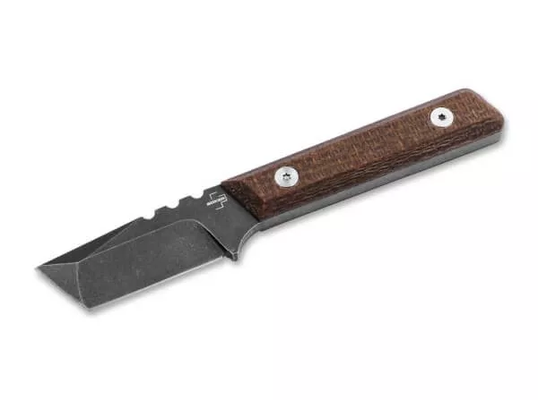 Boker Plus Thicker Clipper Fixed Blade Knife