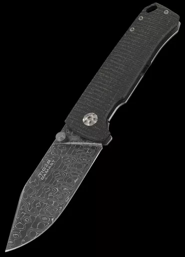 Boker Tiger-Damast Folding Knife