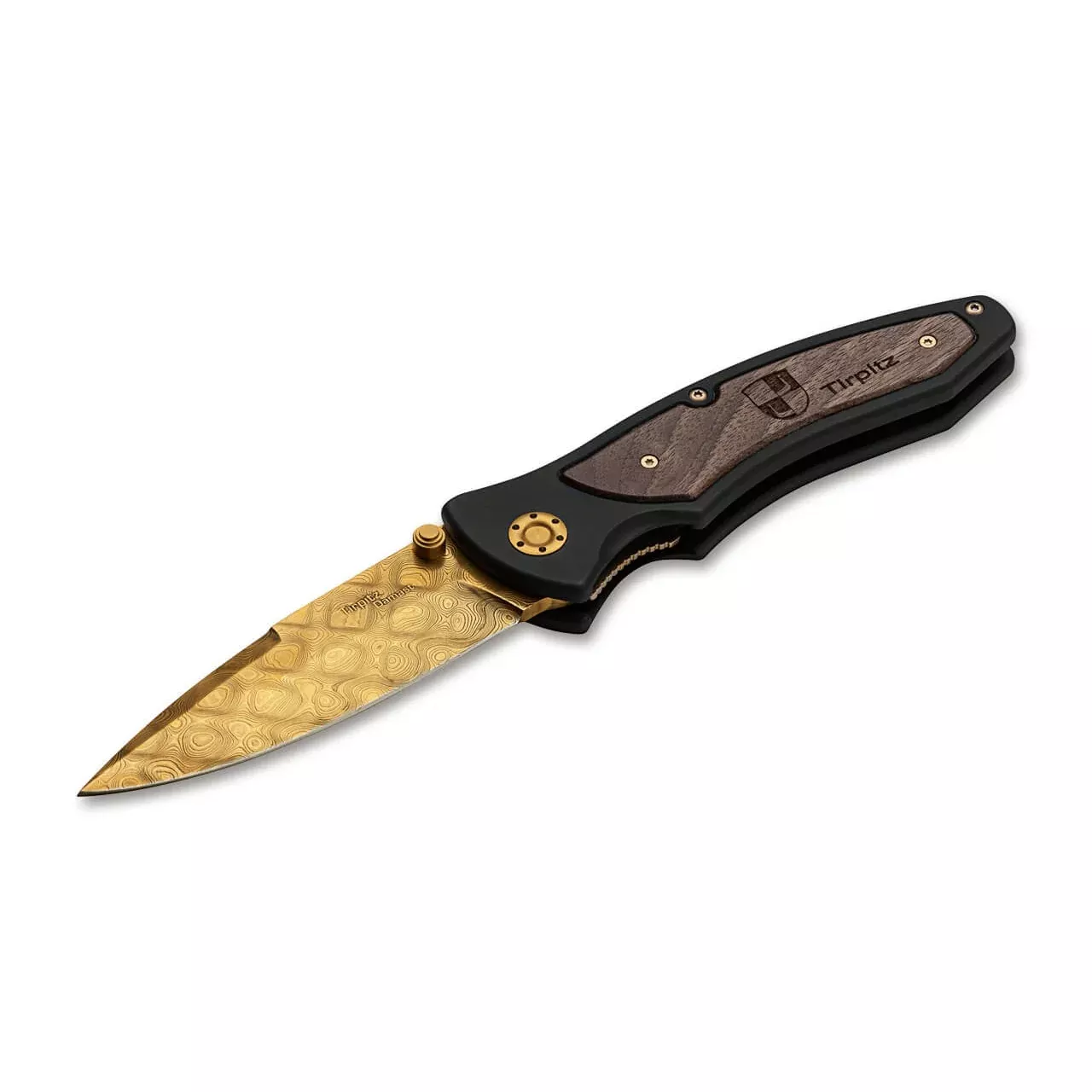 Boker Tirpitz-Damascus Gold