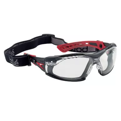 Bollé Rush+ Assembled Sealed Safety Glasses