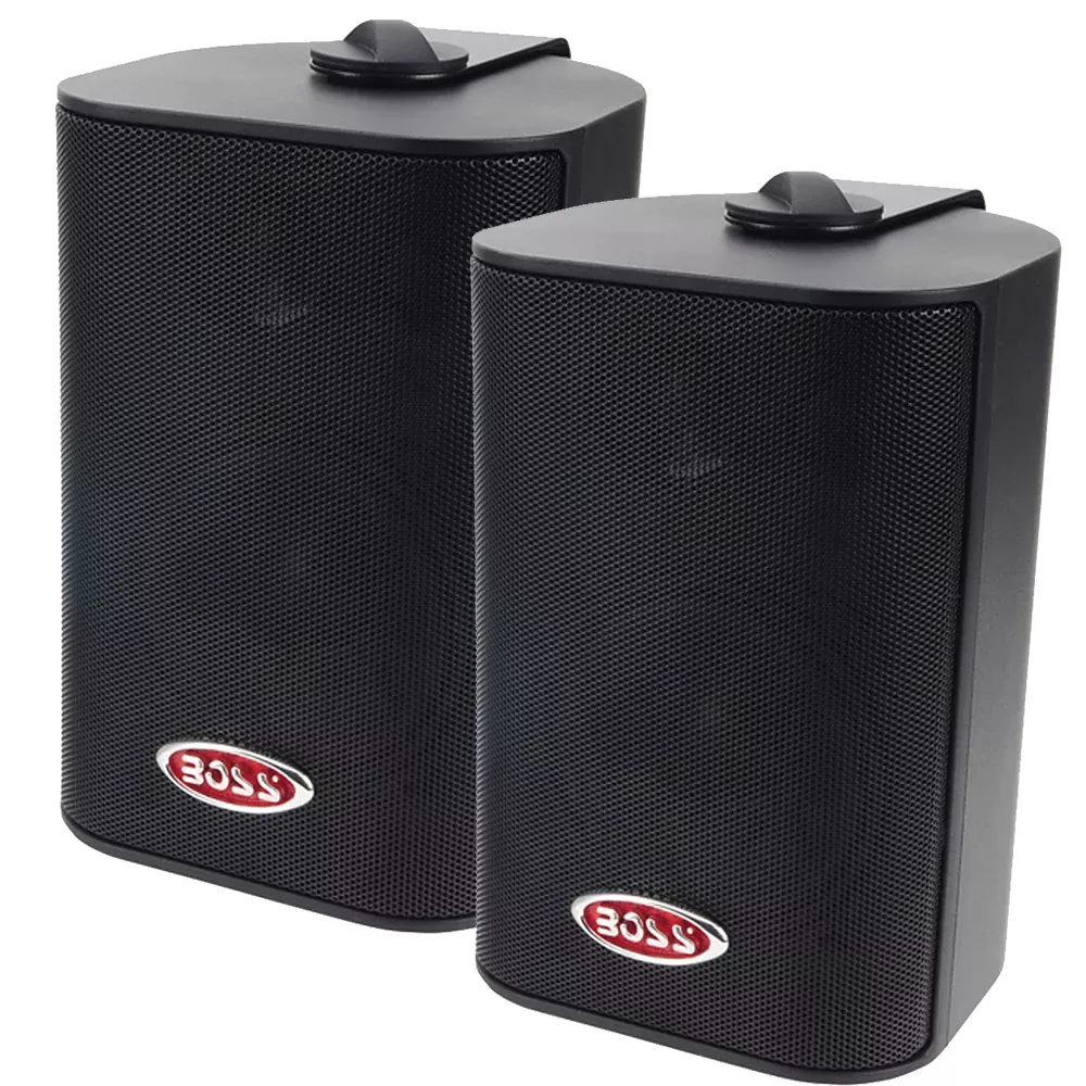 Boss Audio 4″ MR4.3B Box Speakers – Black – 200W[MR4.3B]