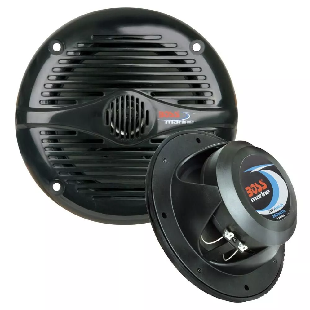 Boss Audio 6.5″ MR60B Speakers – Black – 200W[MR60B]