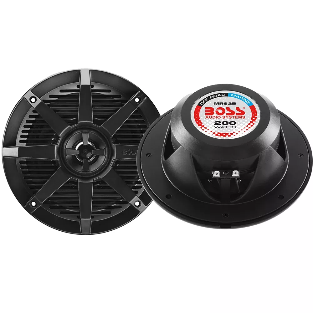Boss Audio 6.5″ MR62B Speaker – Black – 200W [MR62B]