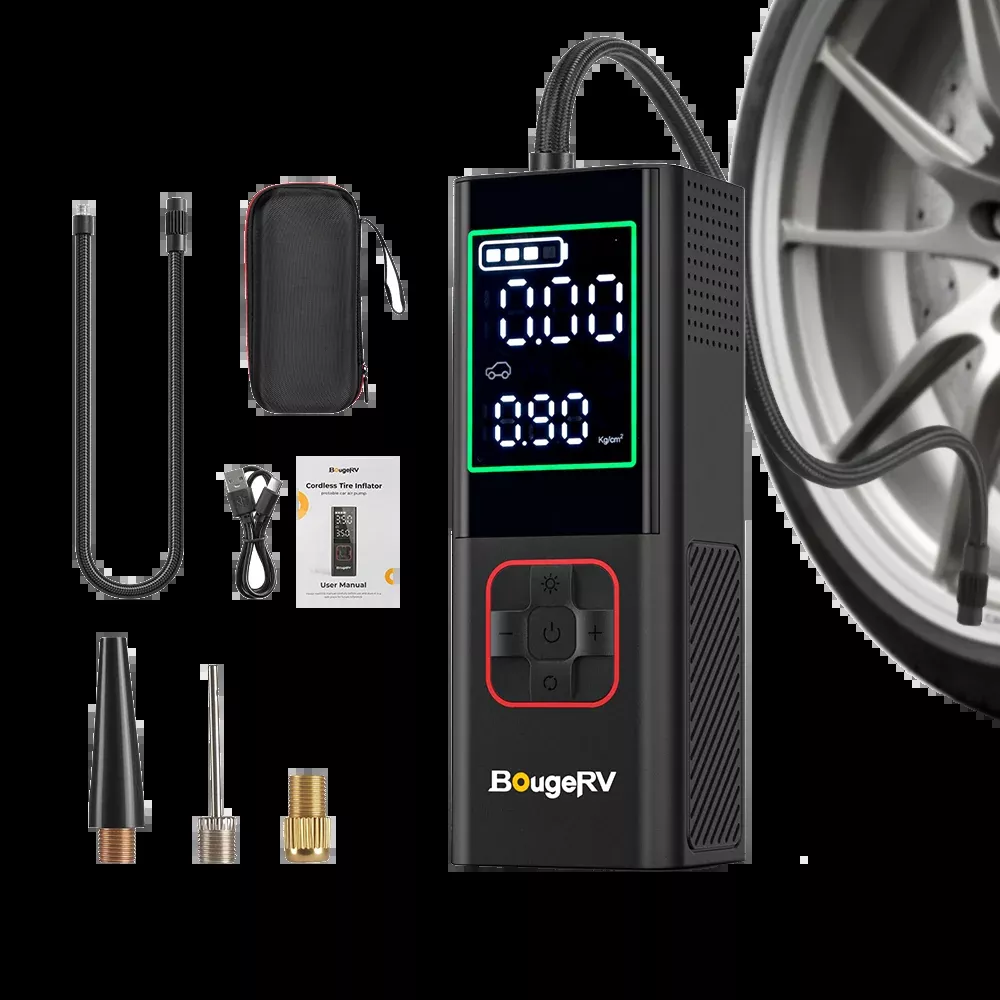 BougeRV 20,000mAh 160 PSI Tire Inflator Portable Air Compressor (SC)