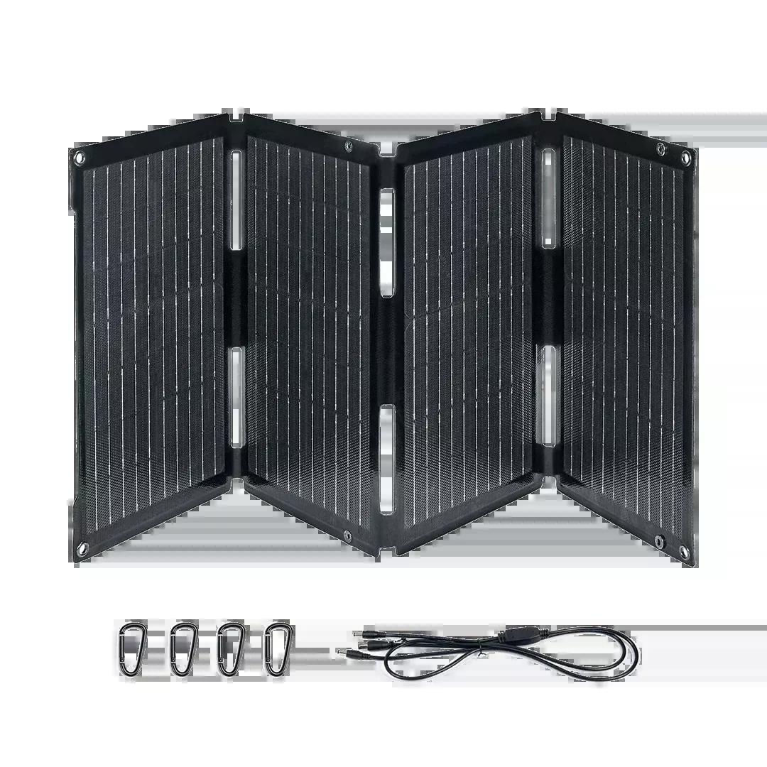 BougeRV 50W Fiberglass Flexible Portable Solar Panel