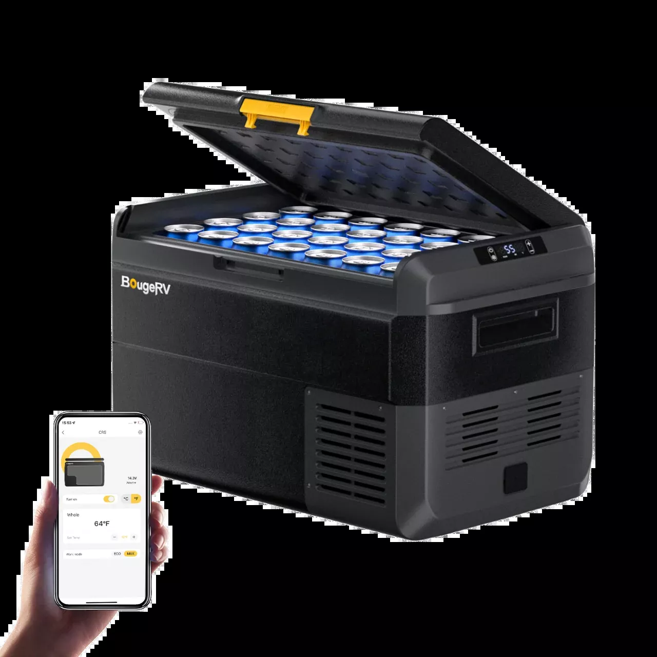 BougeRV CRS 42 Quart 12V Car Fridge (SC)