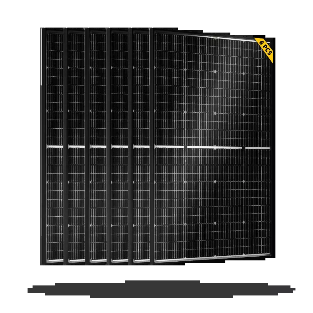 BougeRV N-Type 1200 Watts 16BB 12V/24V Bifacial Solar Panel (SC)