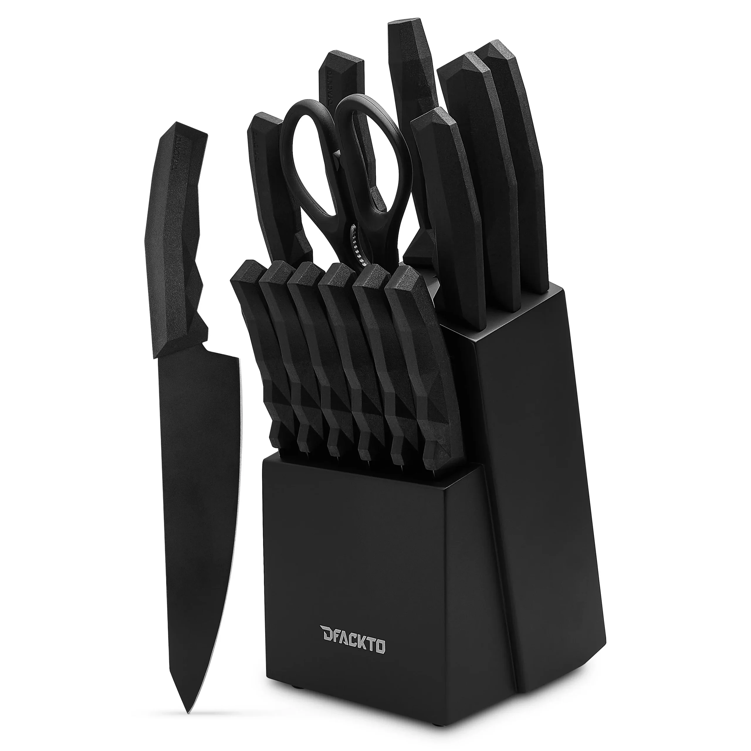 Boulder Series™ 15 Piece Cutlery Set // Black
