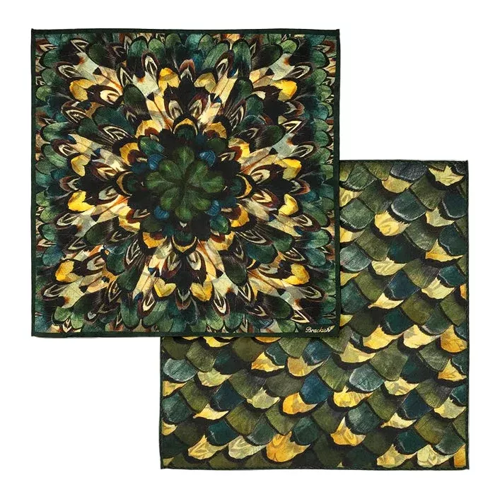Brackish Mast Silk Pocket Square