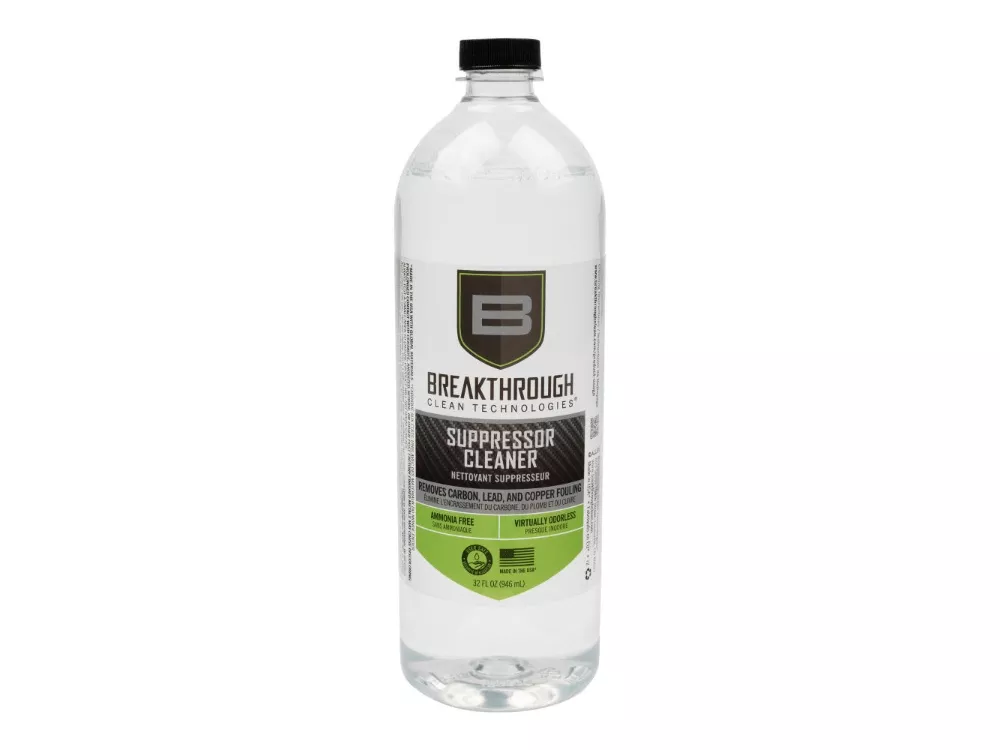 Breakthrough Clean Technologies Suppressor Cleaner, 32oz, Clear
