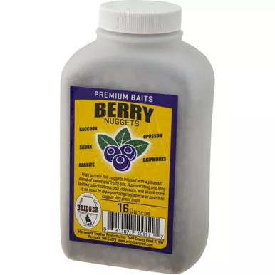 Bridger Berry Nuggets Raccoon Bait 16 Oz.