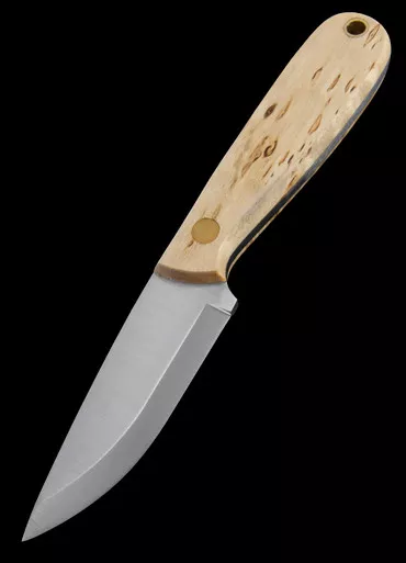 Brisa Necker 70 Scandi Leather - Fixed Blade