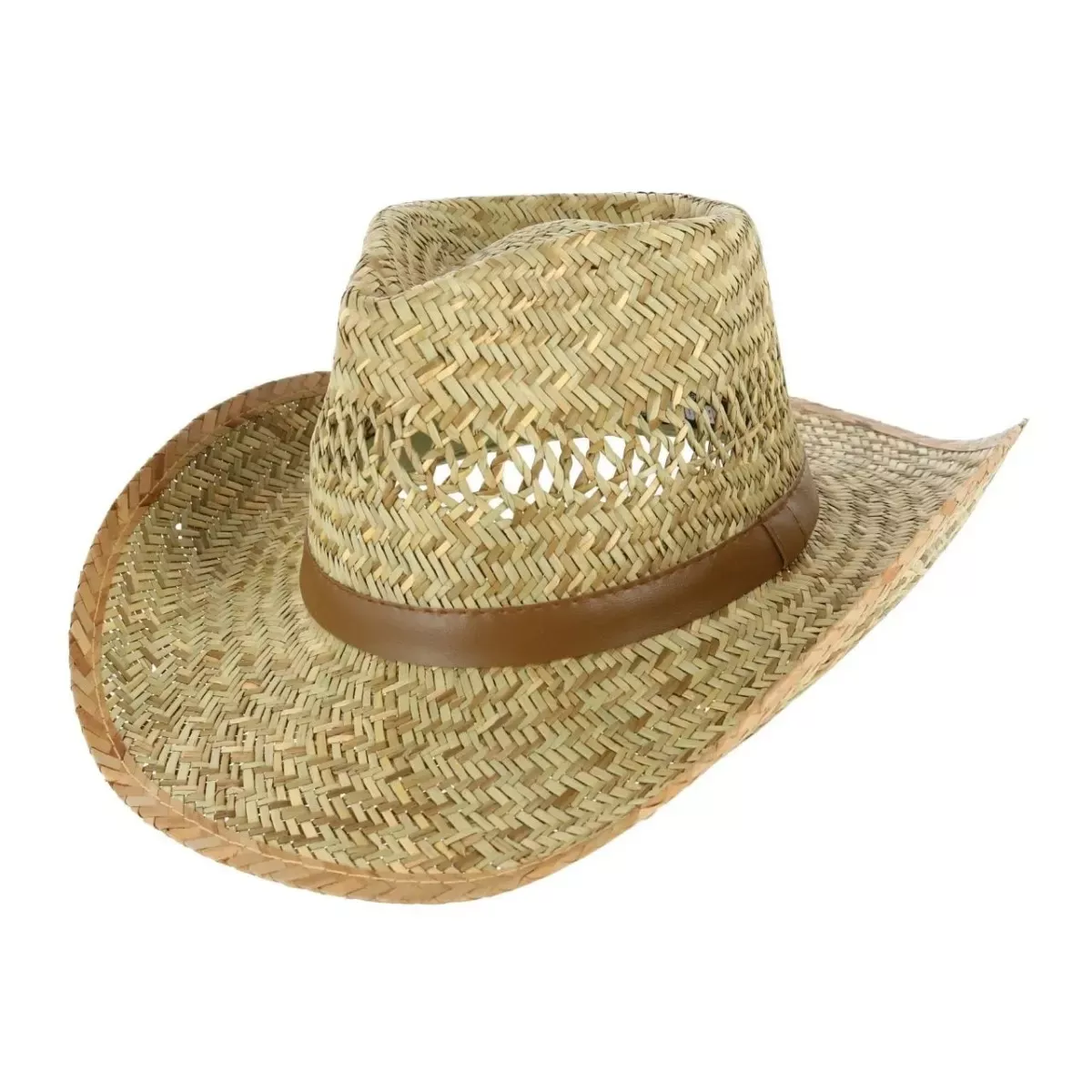 Broner Men’s Outback Vented Crown Straw Hat