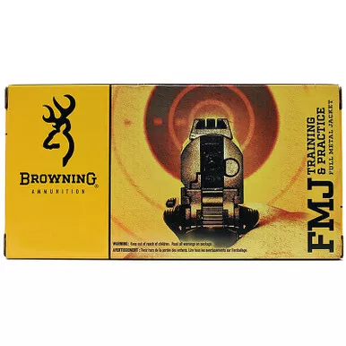 Browning B191803802 380ACP 95 GR FMJ 50 Rounds