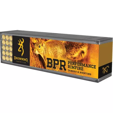 Browning B194122100 BPR .22 LR Lead 40 GR HP 100 Rounds