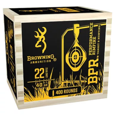 Browning B194122WB BPR 22LR 40 GR LDRN 400 Rounds