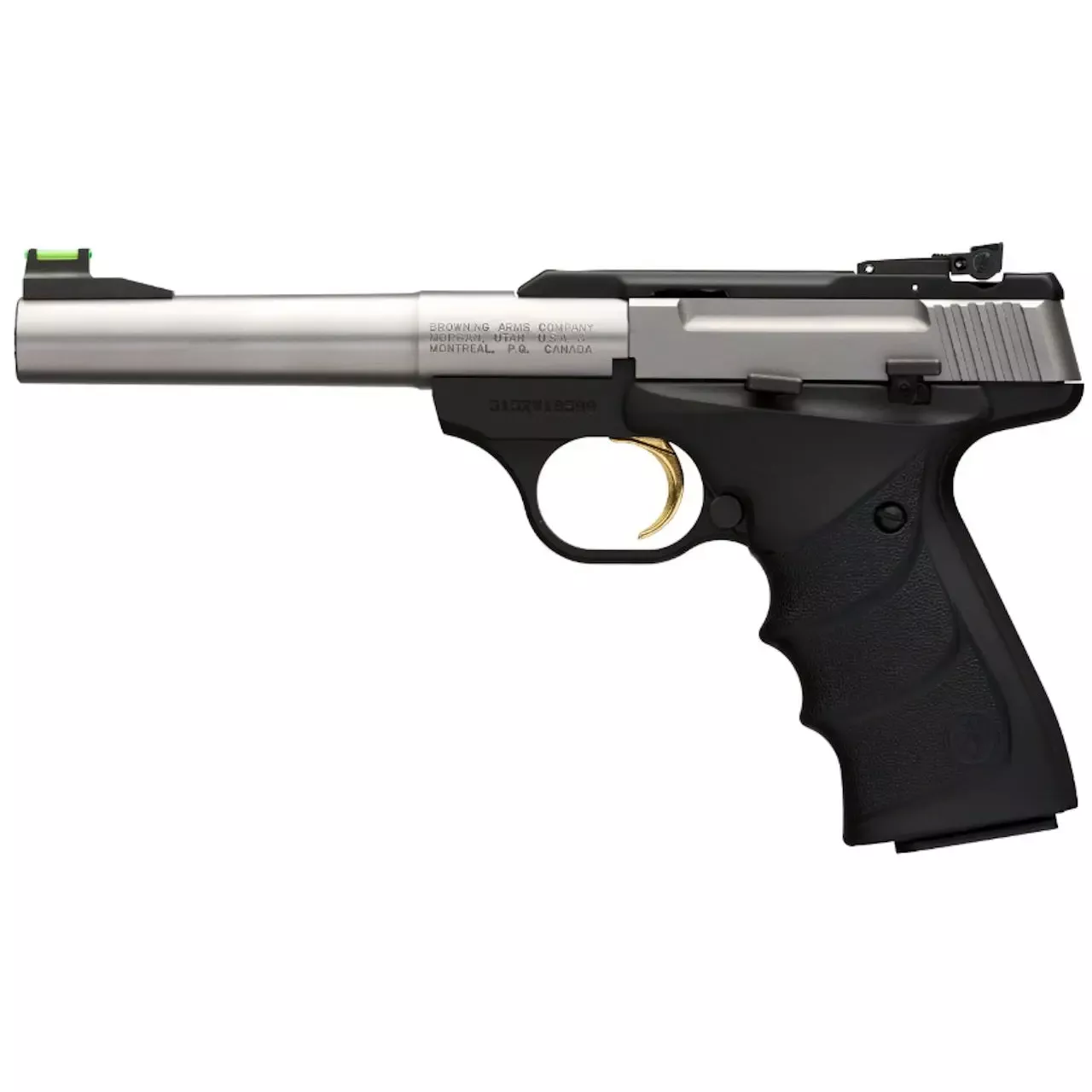 Browning Buck Mark Stainless Camper Pistol 22 LR Stainless 5.5″