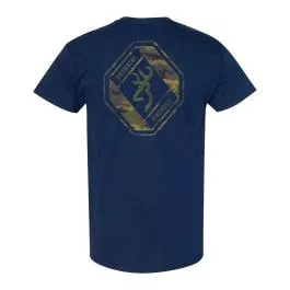 Browning Men's Camo Diamond Buckmark T-Shirt