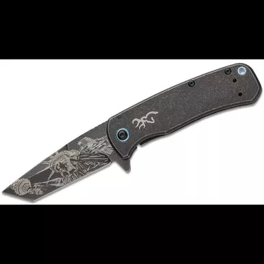 Browning Patriot Knife Laser Engraved