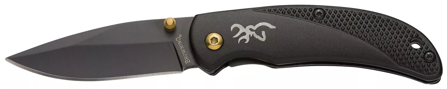Browning Prism 3 EDC Folding Knife 2.38″ 7Cr17MoV SS/Aluminum Black 3220340