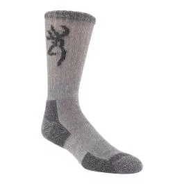 Browning Year Round Wool Socks - Black/Rifle Green - L