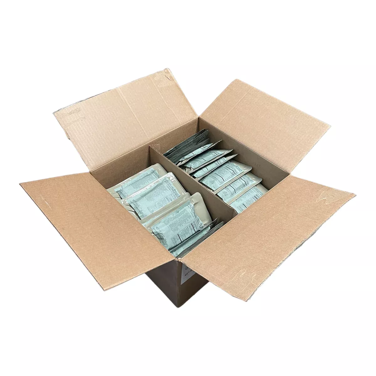 BULK MRE Entree - 72 packs of Beef Taco Filling