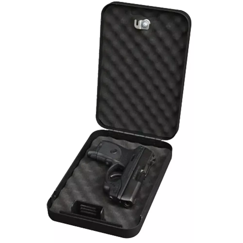 Bulldog Cases Personal Safe w/Key Lock & Security Cable