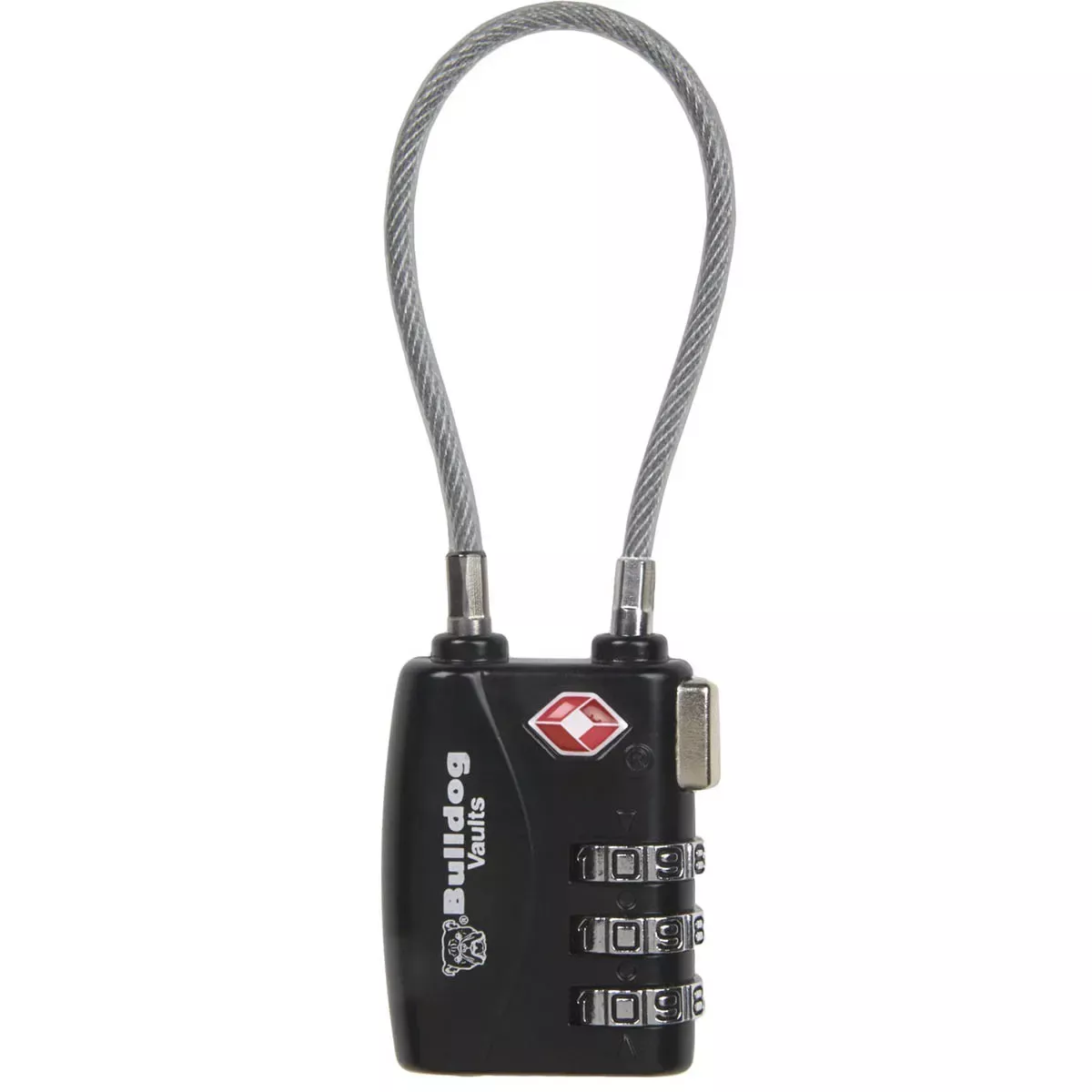 Bulldog Cases TSA Lock w/Steel Cable