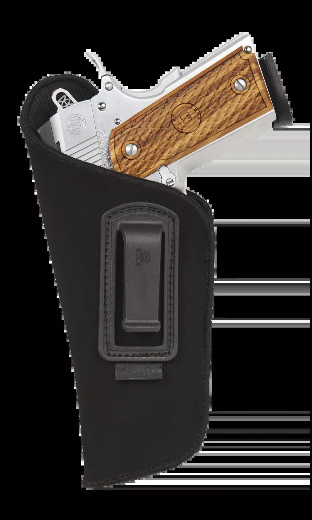 Bulldog Deluxe Inside Waistband Holster Left Hand Standard Auto Pistol Black DIP7L