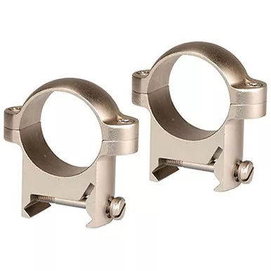 Burris Zee Weaver-Style 1 inch Medium Scope Rings Silver, 420085