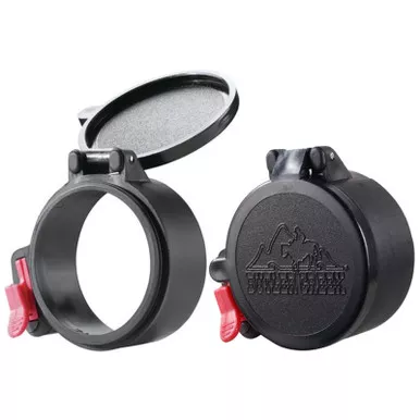 Butler Creek Flip-Open Scope Cover Eyepiece Size 03 Polymer Black, 20035