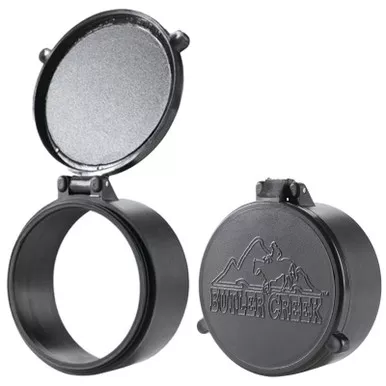Butler Creek Flip-Open Scope Cover Objective Size 31 Polymer Black, 30310