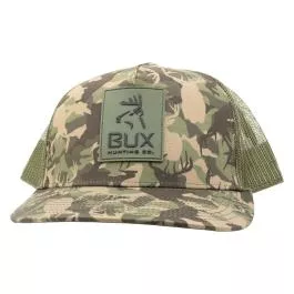 BUX Men's Deer Patch Hat - Deer Camo